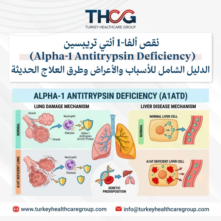 نقص ألفا-1 أنتي تريبسين: 6 حقائق تكشف المرض الوراثي الصامت الذي يدمر رئتيك وكبدك